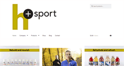 Desktop Screenshot of hplussport.com