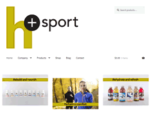 Tablet Screenshot of hplussport.com